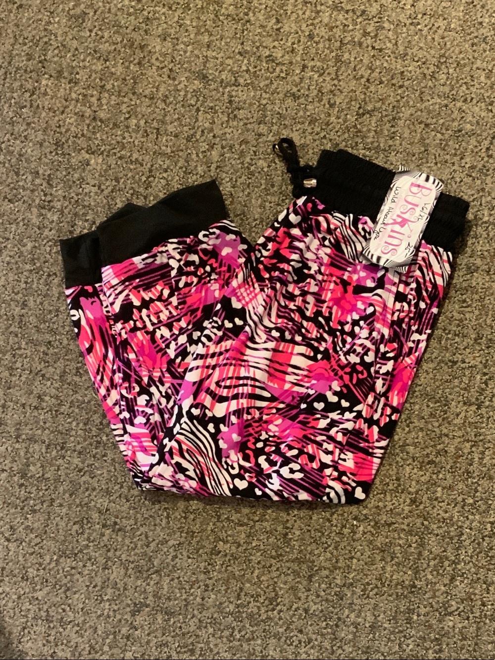 NWT Girls Buskins Leggings/Joggers Size Lg/Xl